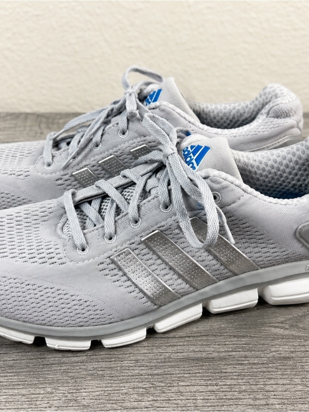 Adidas Climachill Adiprene+ Running Shoes Gray Size 14 Men’s Athletic Sneakers
